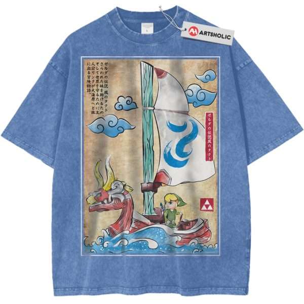 The Legend of Zelda: The Wind Waker Shirt, Game Shirt, Vintage T-Shirt
