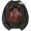 Freddy Krueger Sweatshirt, A Nightmare on Elm Street Sweatshirt, Horror Movie Sweatshirt, Vintage Sweater