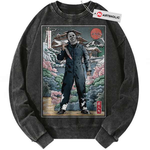 Michael Myers Sweatshirt, Halloween Sweatshirt, Horror Sweatshirt, Vintage Sweater