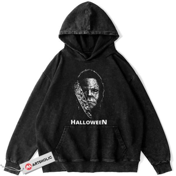 Michael Myers Hoodie, Halloween Hoodie, Horror Hoodie, Vintage Hoodie