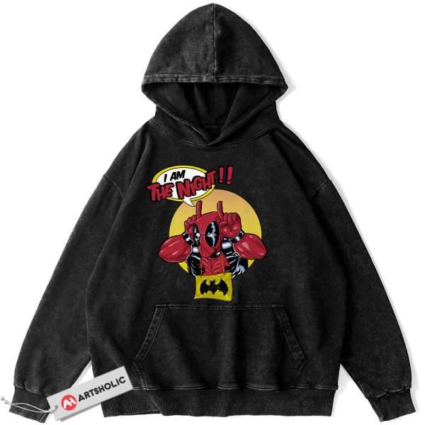 Deadpool Hoodie, Marvel Comics Hoodie, Vintage Hoodie