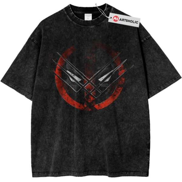 Deadpool vs Wolverine Shirt, Marvel Comics Shirt, Vintage T-Shirt
