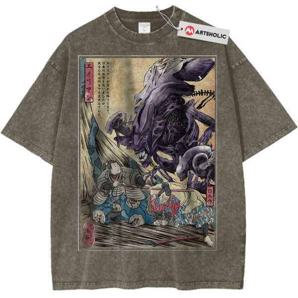 Xenomorph Shirt, Alien vs Predator Shirt, Movie Shirt, Vintage T-Shirt