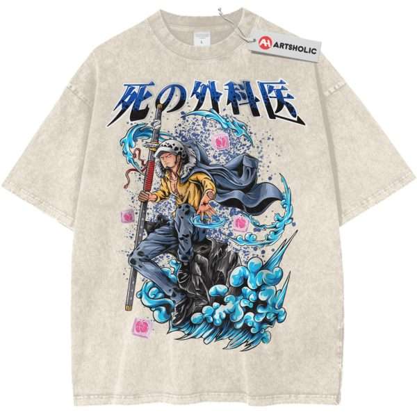 Trafalgar D Water Law Shirt, One Piece Shirt, Anime Shirt, Vintage T-Shirt