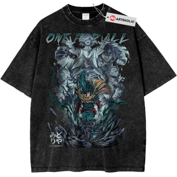 Deku - Izuku Midoriya Shirt, MHA Shirt, Anime Shirt, Vintage Tee