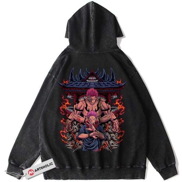 Ryomen Sukuna Hoodie, Jujutsu Kaisen Hoodie, Anime Hoodie, Vintage Hoodie