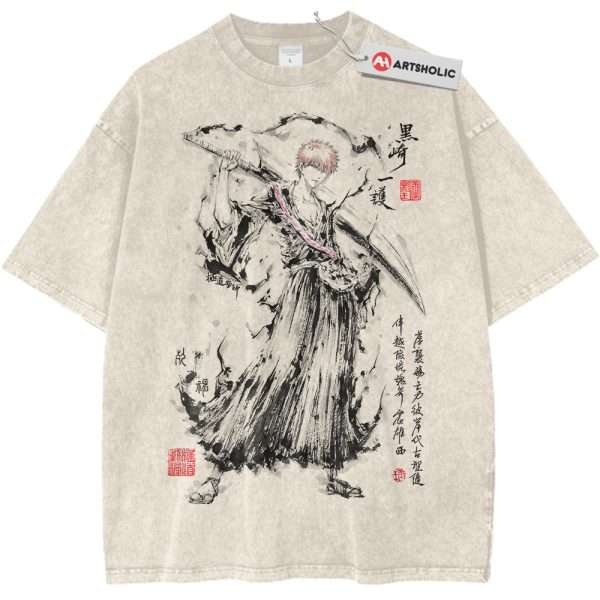 Ichigo Kurosaki Shirt, Bleach Shirt, Anime Shirt, Vintage T-Shirt