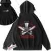 Denji Hoodie, Chainsaw Man Hoodie, Anime Hoodie, Vintage Hoodie 2-Sided
