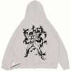 Yusuke Urameshi Hoodie, YuYu Hakusho Hoodie, Anime Hoodie, Vintage Hoodie