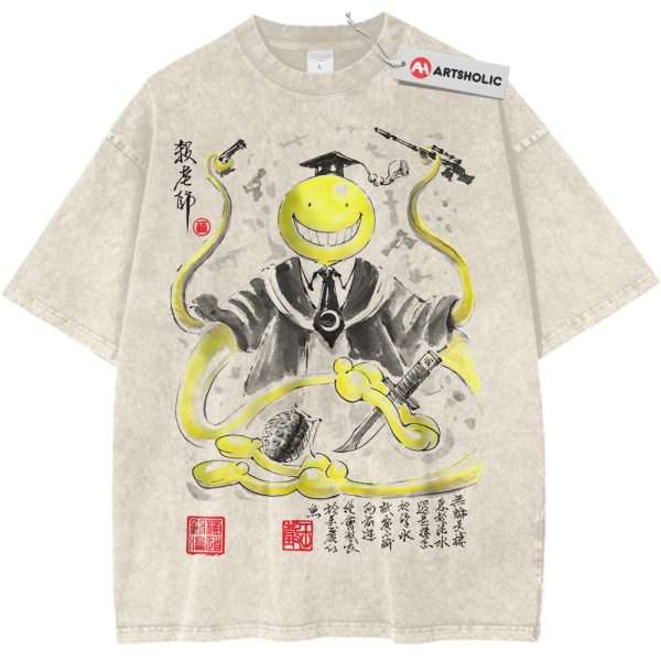 Korosensei Shirt, Assassination Classroom Shirt, Anime Shirt, Vintage Tee