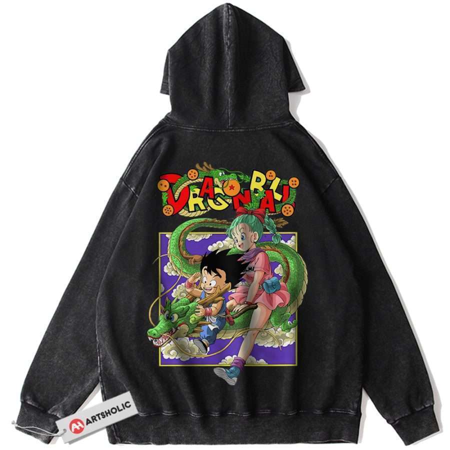 Son Goku Hoodie, Bulma Hoodie, Dragon Ball Hoodie, Dbz Hoodie, Anime Hoodie, Vintage Hoodie