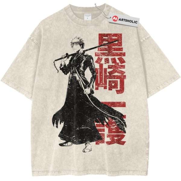 Ichigo Kurosaki Shirt, Bleach Shirt, Anime Shirt, Vintage T-Shirt
