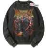 Kafka Hibino Sweatshirt, Kaiju No. 8 Sweatshirt, Anime Sweatshirt, Vintage Sweater