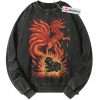 Ninetales Sweatshirt, Vulpix Sweatshirt, Pokemon Sweatshirt, PKM Sweatshirt, Anime Sweatshirt, Vintage Sweater