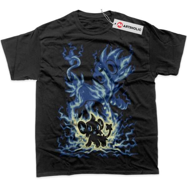 Shinx Shirt, Luxray Shirt, Pokemon Shirt, PKM Shirt, Anime Shirt, Graphic T-Shirt