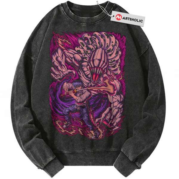 Yuta Okkotsu Sweatshirt, Jujutsu Kaisen Sweatshirt, Anime Sweatshirt, Vintage Sweatshirt