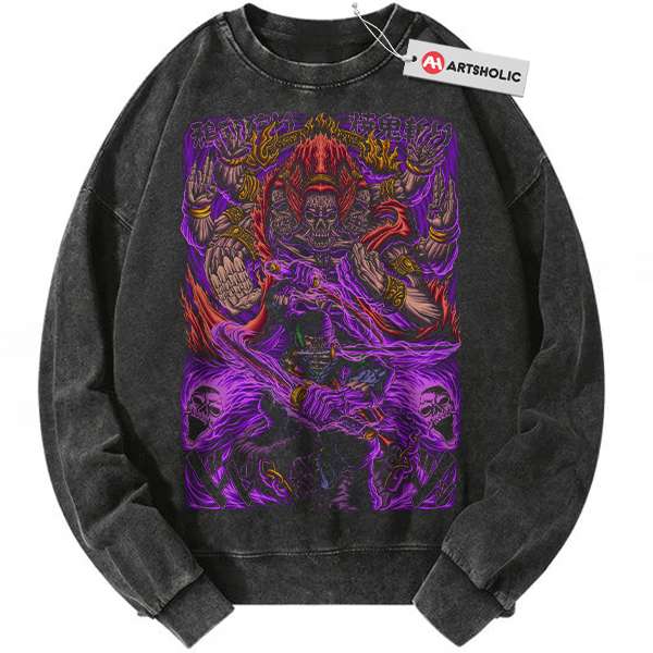 Roronoa Zoro Sweatshirt, One Piece Sweatshirt, Anime Sweatshirt, Vintage Sweatshirt