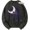Luna Cat Sweatshirt, Sailor Moon Sweatshirt, Anime Sweatshirt, Vintage Sweater