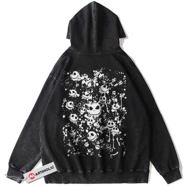 Jack Skellington Hoodie, The Nightmare Before Christmas Hoodie, Animated Hoodie, Vintage Hoodie
