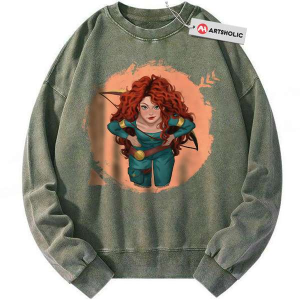 Merida sweatshirt, Brave sweatshirt, Animated sweatshirt, Vintage Sweater
