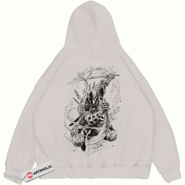Deathstroke Hoodie, DC Comics Hoodie, Vintage Hoodie