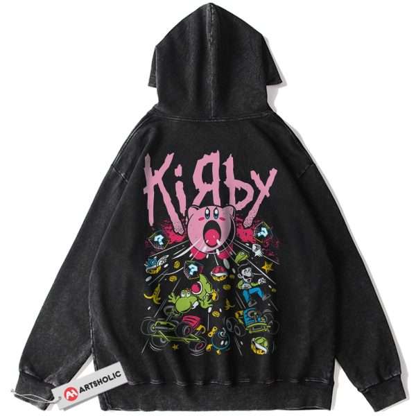 Kirby Hoodie, Game Hoodie, Vintage Hoodie