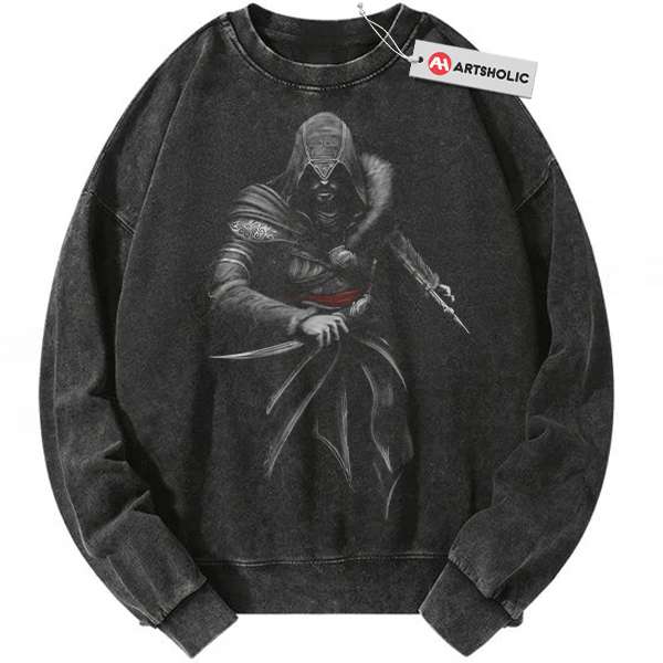 Ezio Sweatshirt, Assassin's Creed Sweatshirt, Game Sweatshirt, Vintage Sweater