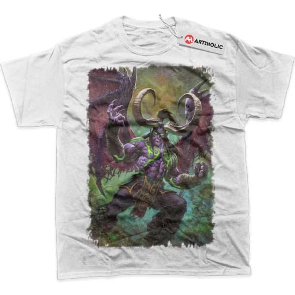 Illidan Stormrage Shirt, Dota Shirt, World of Warcraft Shirt, WoW Shirt, Game Shirt, Graphic Tee