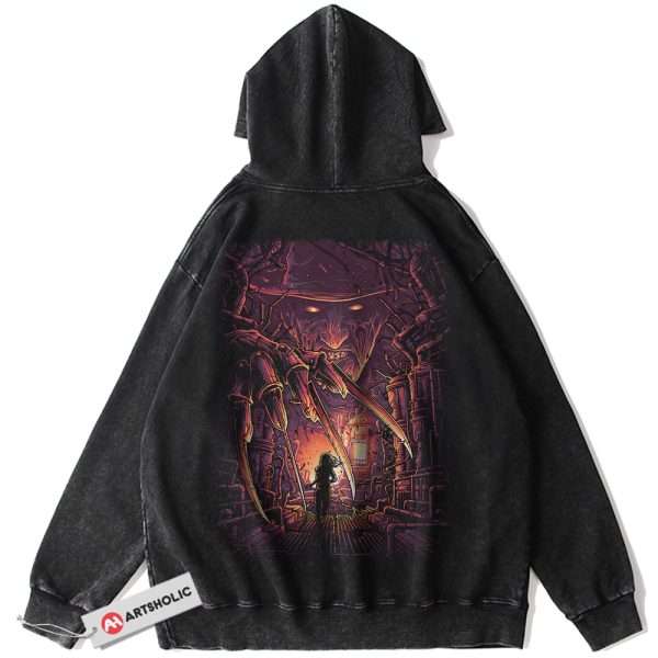 Freddy Krueger Hoodie, A Nightmare on Elm Street Hoodie, Halloween Hoodie, Horror Hoodie, Vintage Hoodie