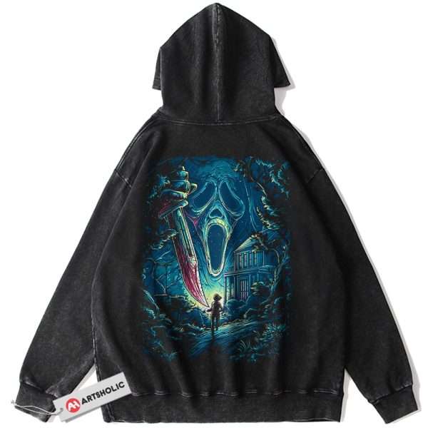 Ghostface Hoodie, Scream Hoodie, Halloween Hoodie, Horror Hoodie, Vintage Hoodie