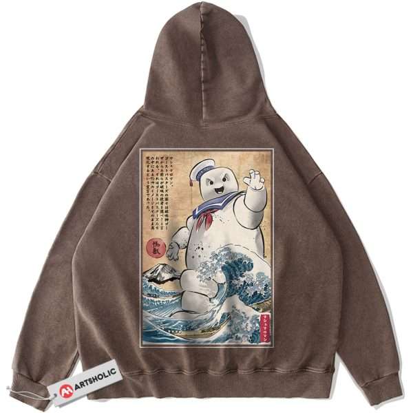 Stay Puft Marshmallow Man Hoodie, Ghostbusters Hoodie, Halloween Hoodie, Horror Hoodie, Vintage Hoodie