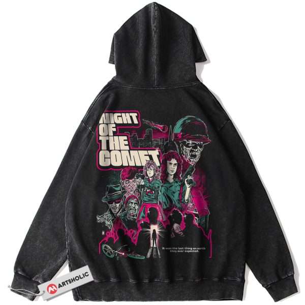 Night of the Comet Hoodie, Halloween Hoodie, Horror Movie Hoodie, Vintage Hoodie