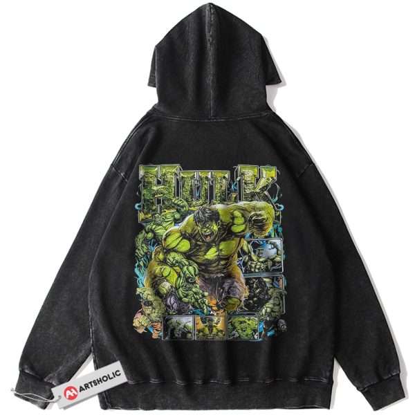 Hulk Hoodie, Marvel Comics Hoodie, Vintage Hoodie
