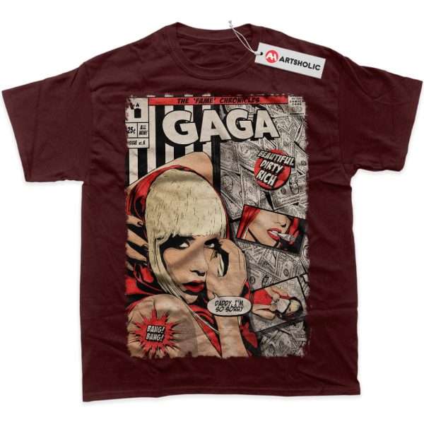 Lady Gaga Shirt, Singer Shirt, Graphic T-Shirt