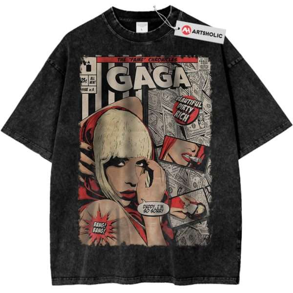 Lady Gaga Shirt, Singer Shirt, Vintage T-Shirt