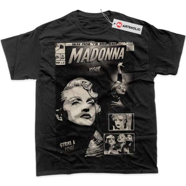Madonna Shirt, Singer Shirt, Graphic T-Shirt