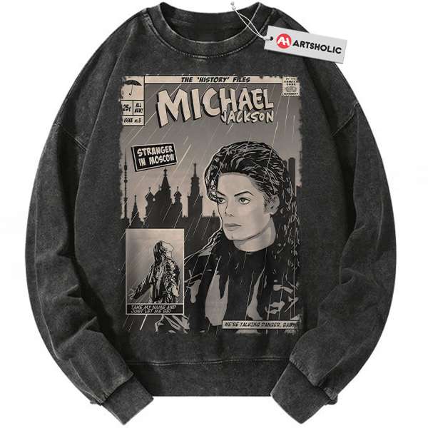 Michael Jackson sweatshirt, Singer sweatshirt, Vintage Sweater