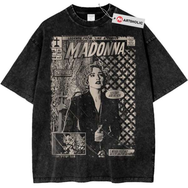 Madonna Shirt, Singer Shirt, Vintage T-Shirt