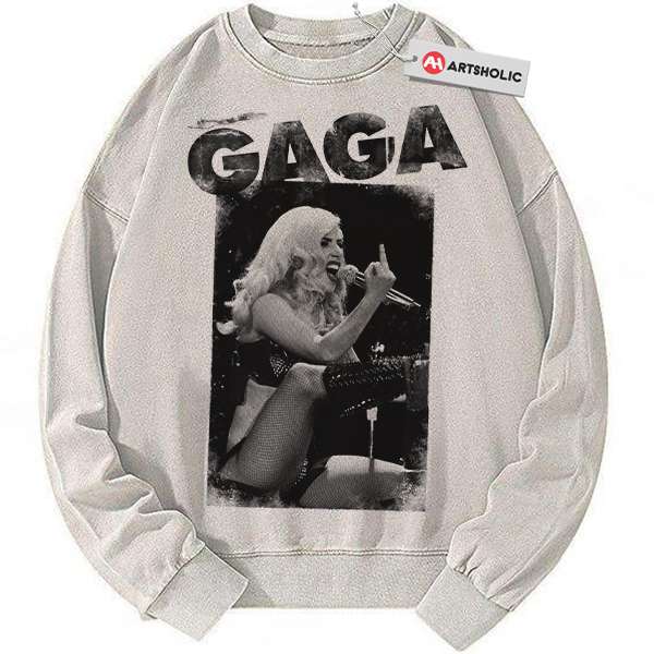 Lady Gaga Sweatshirt, Singer Sweatshirt, Vintage Sweater