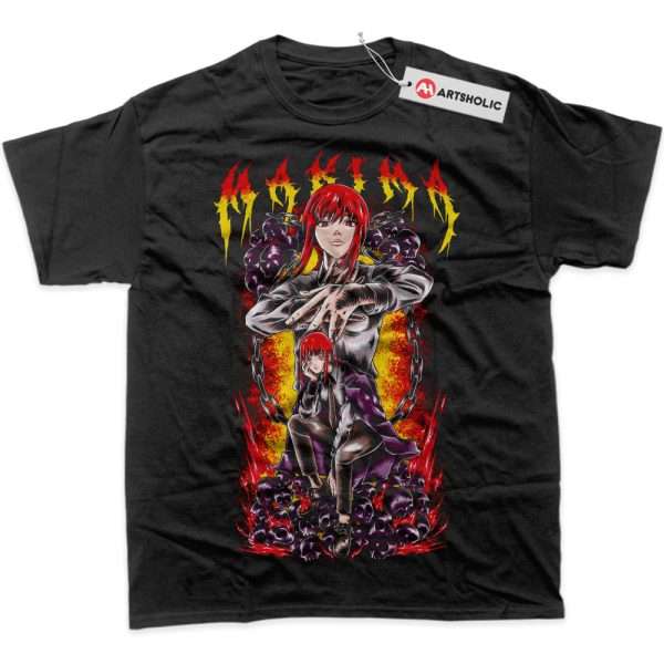 Makima Shirt, Chainsaw Man Shirt, Anime Shirt, Graphic Tee