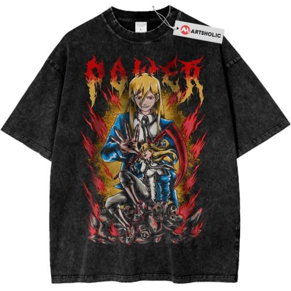 Power Shirt, Chainsaw Man Shirt, Anime Shirt, Vintage Tee