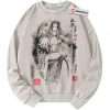 Boa Hancock Sweatshirt, One Piece Sweatshirt, Anime Sweatshirt, Vintage Sweater