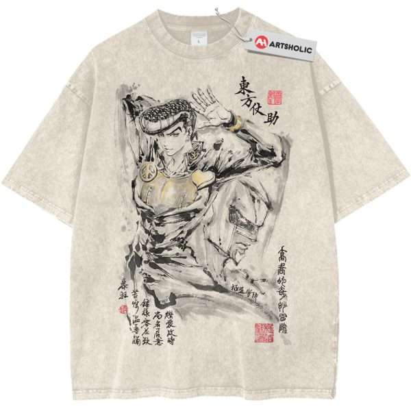 Josuke Higashikata Shirt, JoJo's Bizarre Adventure Shirt, Anime Shirt, Vintage T-Shirt