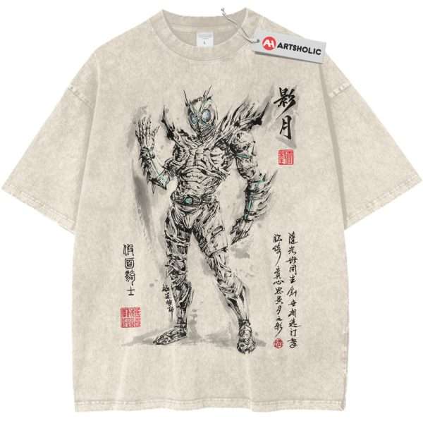 Shadow Moon Shirt, Kamen Rider Shirt, Anime Shirt, Vintage T-Shirt