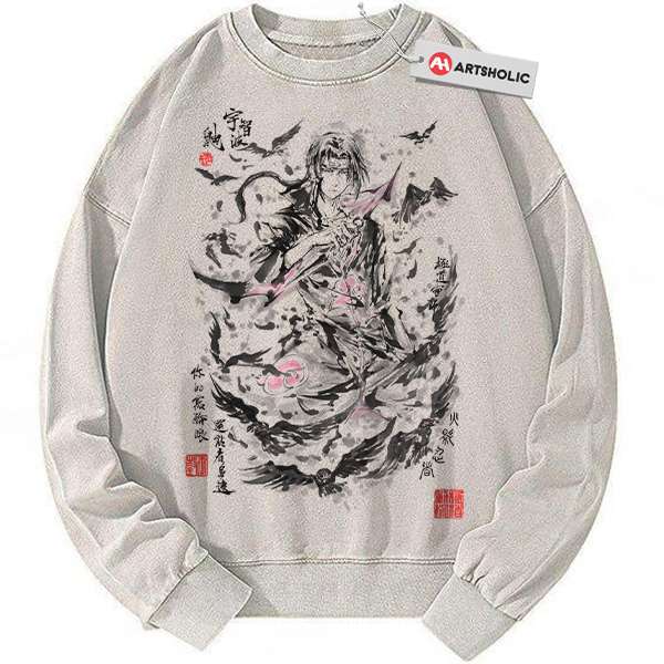 Itachi Uchiha Sweatshirt, Akatsuki Sweatshirt, Naruto Sweatshirt, Anime Sweatshirt, Vintage Sweatshirt