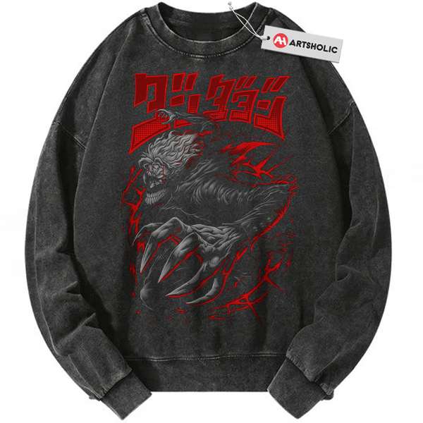 Okarun Sweatshirt, Dandadan Sweatshirt, Anime Sweatshirt, Vintage Sweater