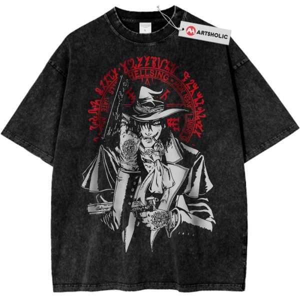 Alucard Shirt, Hellsing Shirt, Anime Shirt, Vintage Tee