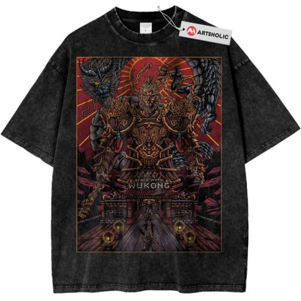 Black Myth: Wukong Shirt, Game Shirt, Vintage T-Shirt