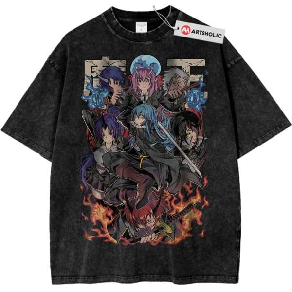 That Time I Got Reincarnated As A Slime Shirt, Anime Shirt, Vintage Tee