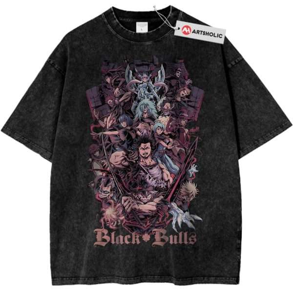 Black Bull - Black Clover Shirt, Anime Shirt, Vintage T-Shirt